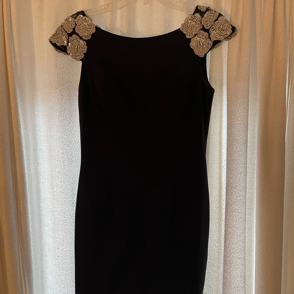 Sherri Hill Black Homecoming/Prom Dress - Picture 2 of 12